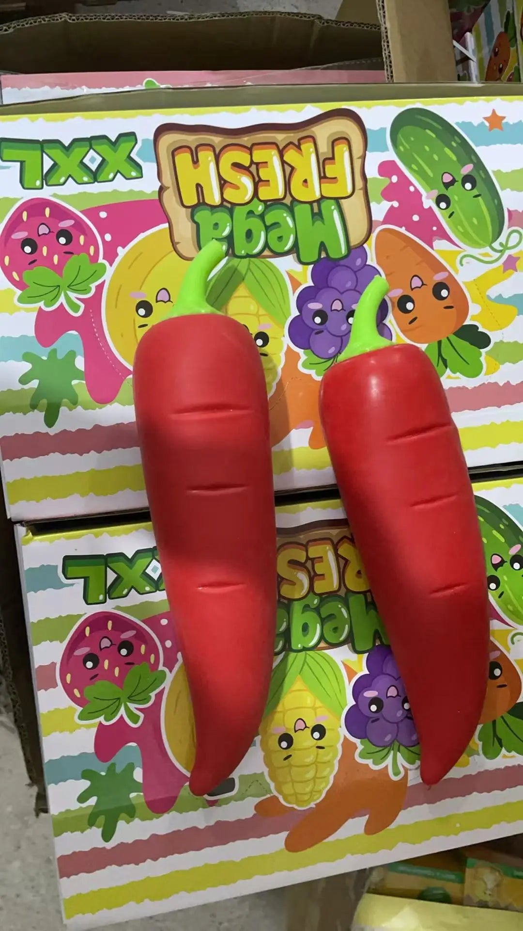 Hot Selling Oversized Banana, Thermoplastic Rubber Gummies, Fruit Based Stress Relieving Toys at Promotional Prices