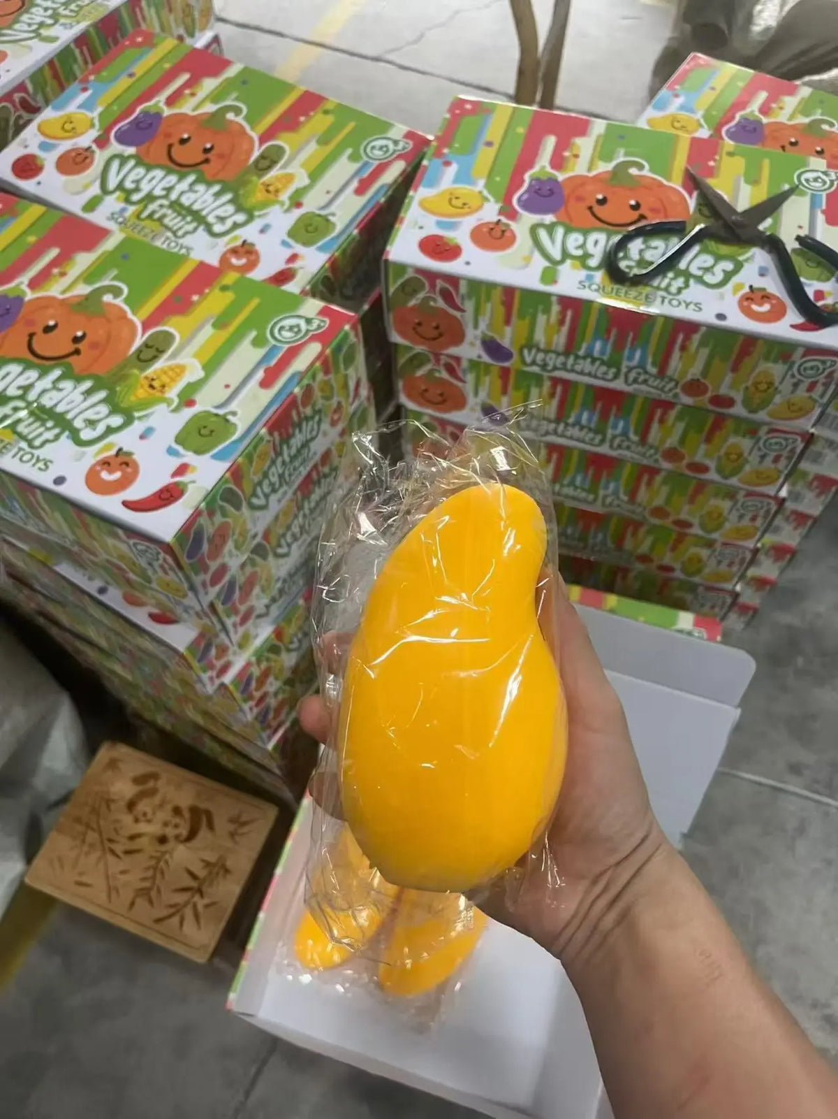 Hot Selling Oversized Banana, Thermoplastic Rubber Gummies, Fruit Based Stress Relieving Toys at Promotional Prices