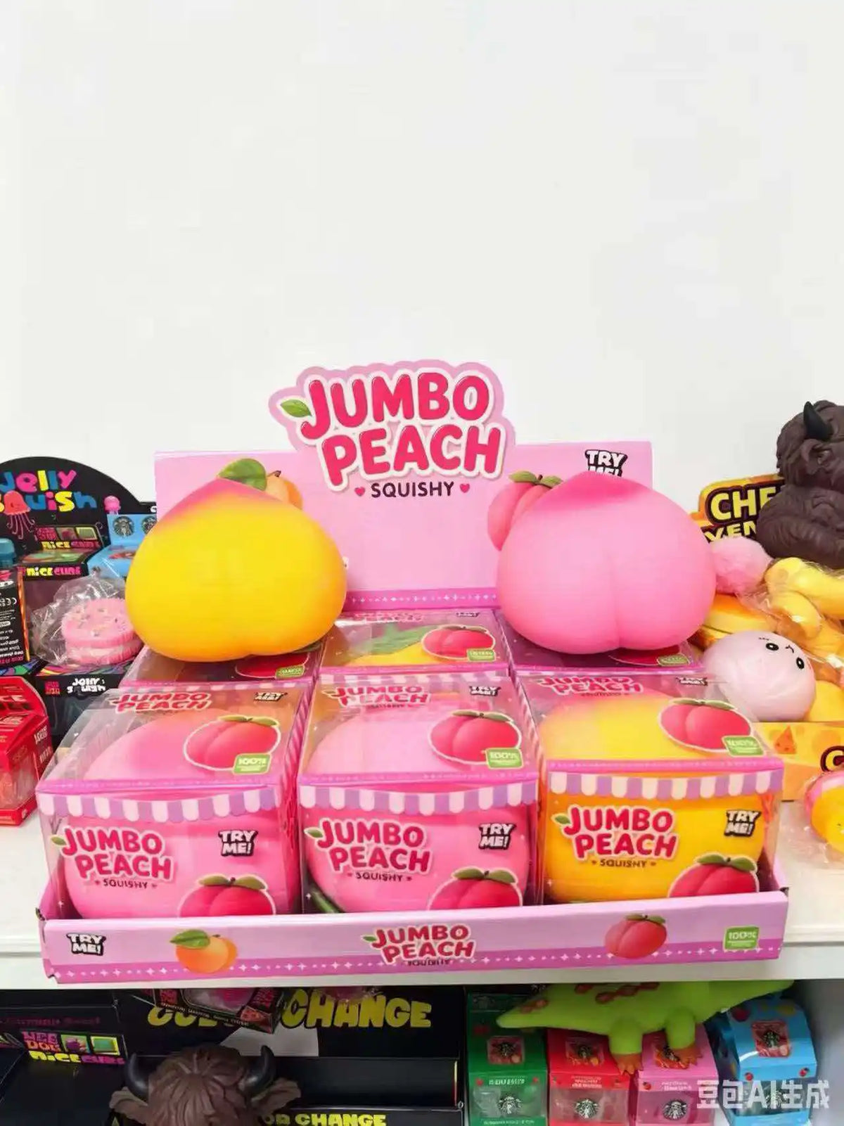 Hot Selling Oversized Banana, Thermoplastic Rubber Gummies, Fruit Based Stress Relieving Toys at Promotional Prices
