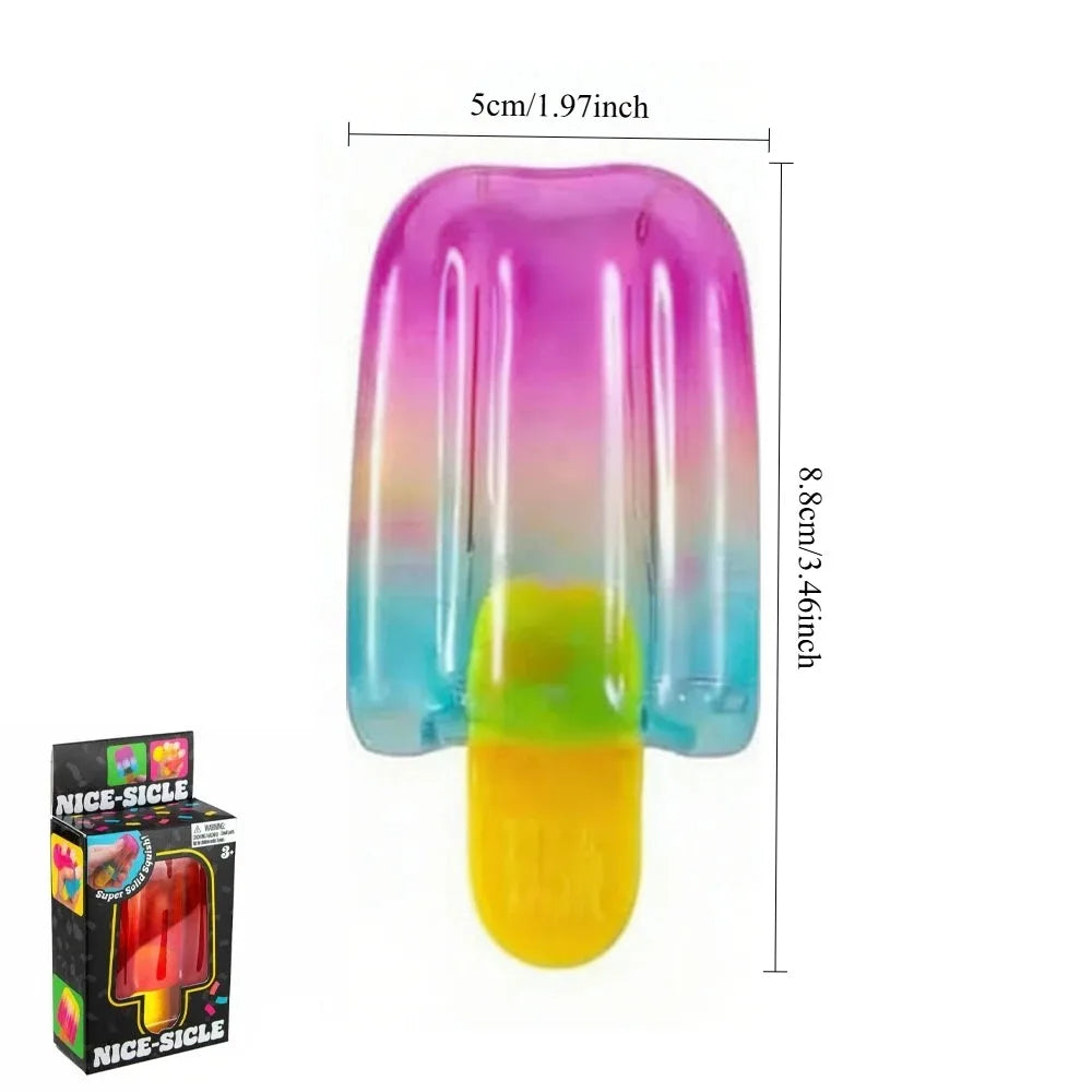 NeeDoh Nice Cube Sensory Fidget Toy for Adults and Kids, Desktop Sensory Cube for Anxiety Relief and Focus Enhancement,