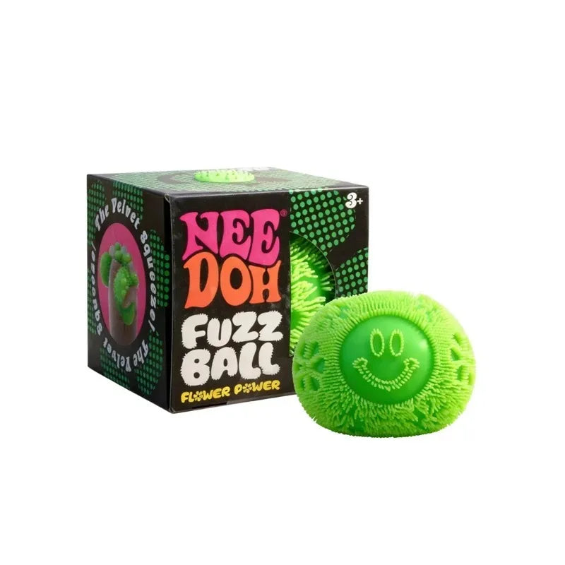 Needoh Fuzz Jellyfish Soft Squish Squeeze Square Smile Ice Cream Toy Stress Anxiety Relief Stress Sensory Waterproof Toy Gift