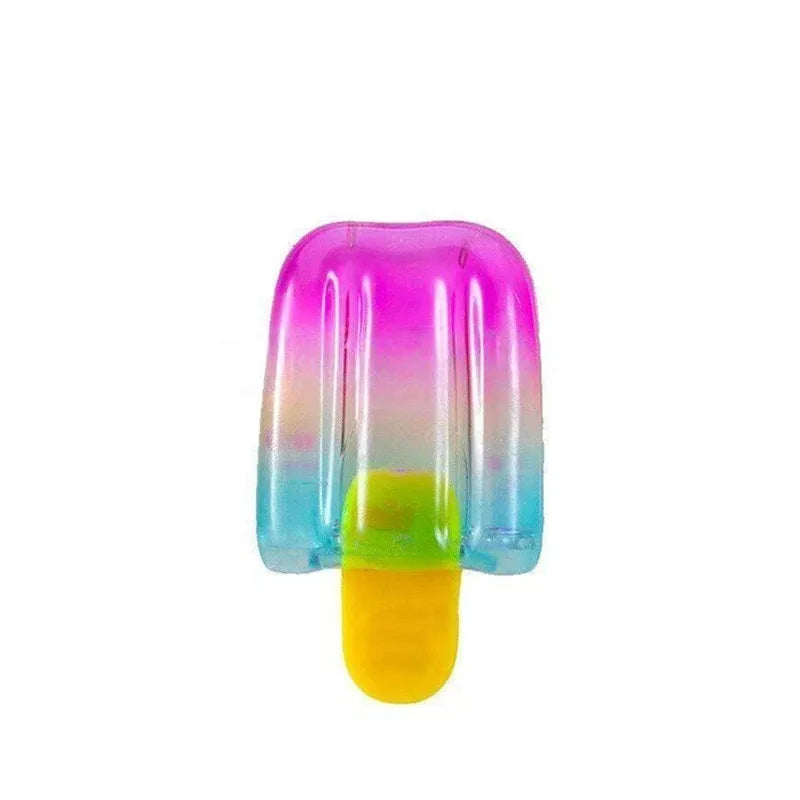 Needoh Fuzz Jellyfish Soft Squish Squeeze Square Smile Ice Cream Toy Stress Anxiety Relief Stress Sensory Waterproof Toy Gift