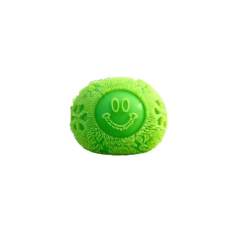 Needoh Fuzz Jellyfish Soft Squish Squeeze Square Smile Ice Cream Toy Stress Anxiety Relief Stress Sensory Waterproof Toy Gift