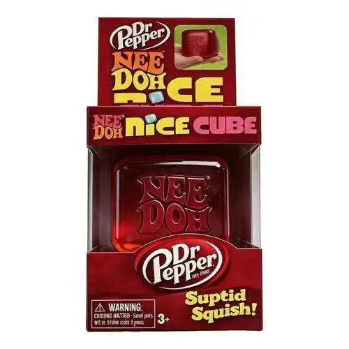 Needoh Nice Cube Sensory Stress Reliever Fidget Tool for Anxiety And Focus - Anti-Anxiety Squeeze Desk Cube for Adults And Kids