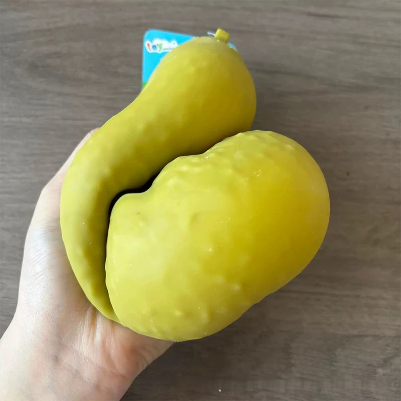 Simulation Jumbo Sour Cucumber Squishy Toys Slow Rising Stress Relief Fidget Toy Anti‑anxiety Squeeze Toy Holiday Gifts Adult
