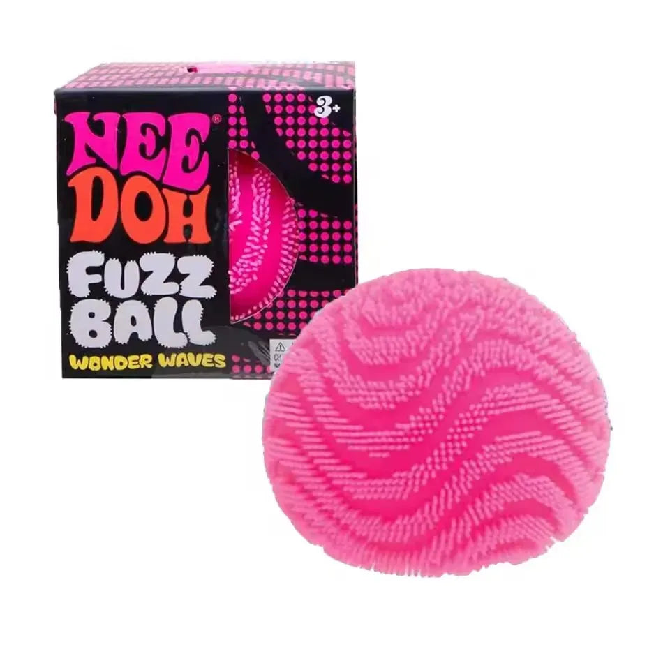 NeeDoh Wonder Waves Fuzz Ball Squishy Stress Ball Nee Doh Fuzzball