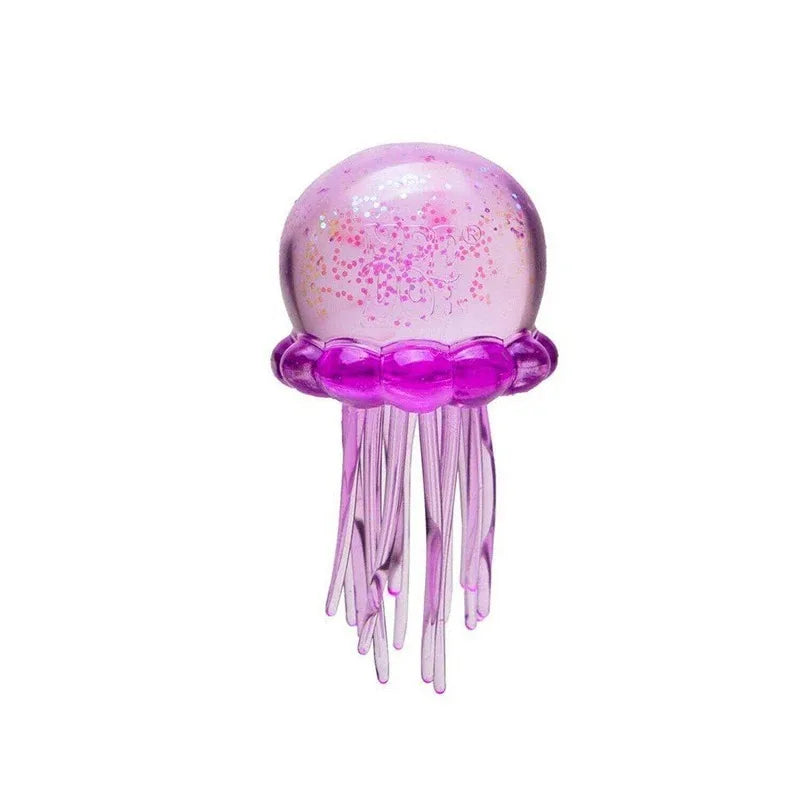 Needoh Fuzz Jellyfish Soft Squish Squeeze Square Smile Ice Cream Toy Stress Anxiety Relief Stress Sensory Waterproof Toy Gift