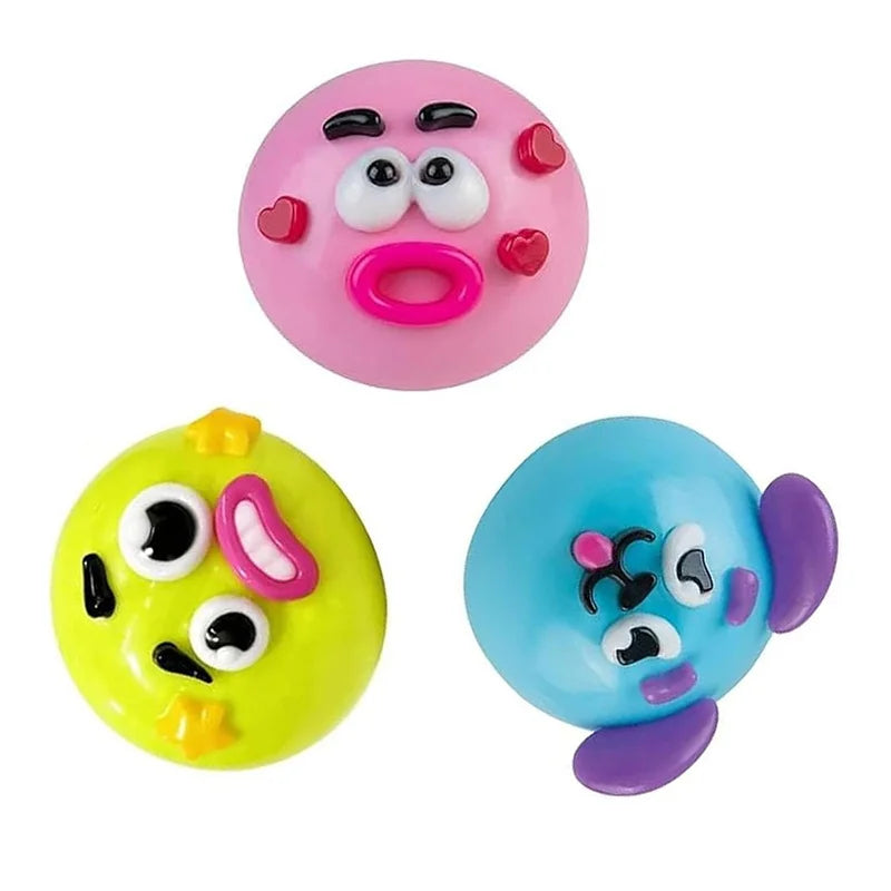 Smushers Squishy DIY Curiosities Dog Face Swap Soft Moldable Slow Rise Squeeze Toy Blind Box Relaxing Sensory Gift