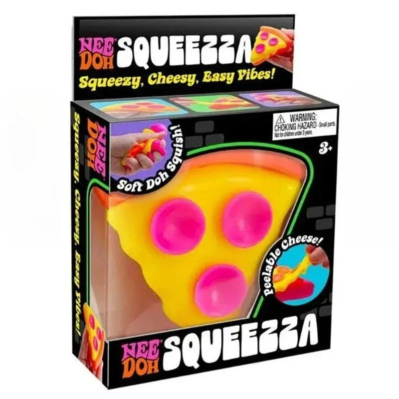 NeeDoh Nice Cube Sensory Fidget Toy for Adults and Kids, Desktop Sensory Cube for Anxiety Relief and Focus Enhancement,