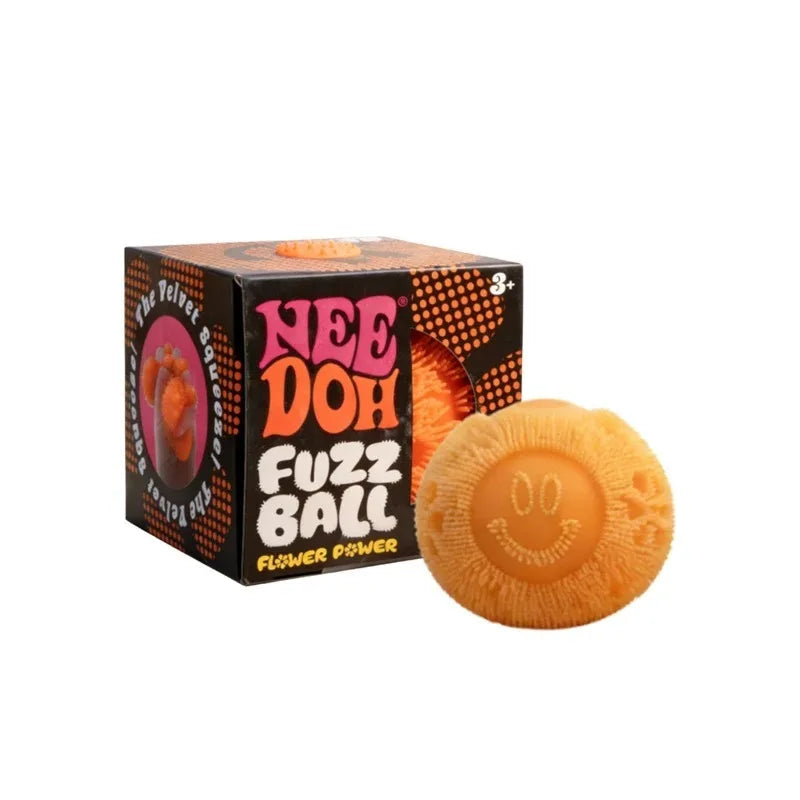 Needoh Fuzz Jellyfish Soft Squish Squeeze Square Smile Ice Cream Toy Stress Anxiety Relief Stress Sensory Waterproof Toy Gift