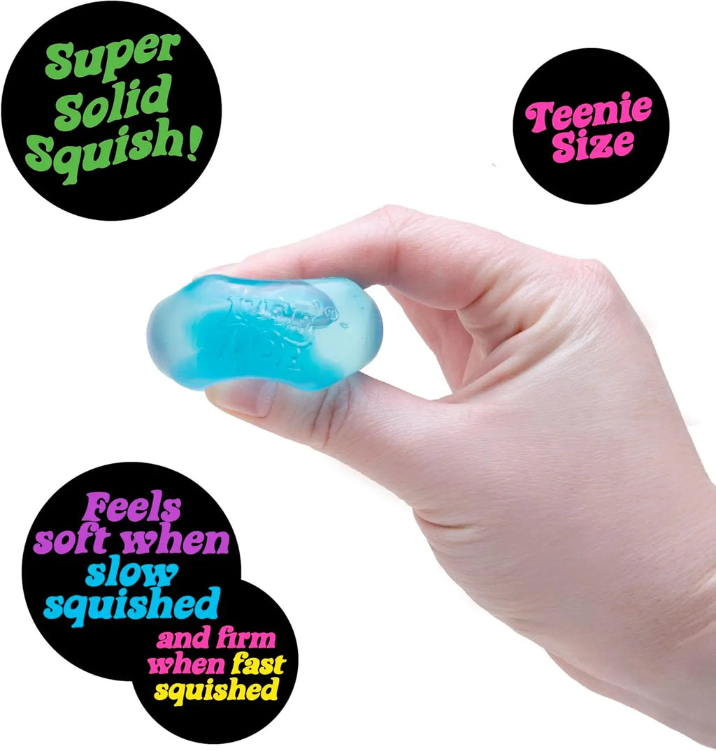 NeeDoh Nice Cube Sensory Fidget Toy for Adults and Kids, Desktop Sensory Cube for Anxiety Relief and Focus Enhancement,